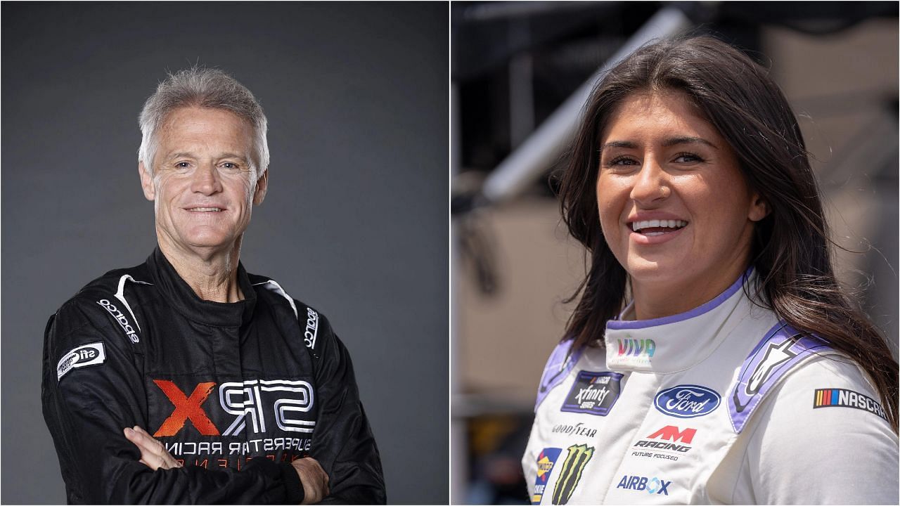 Kenny Wallace (L) and Hailie Deegan (R) [Image Source: Getty Images (L) and USA Today Sports (R)]