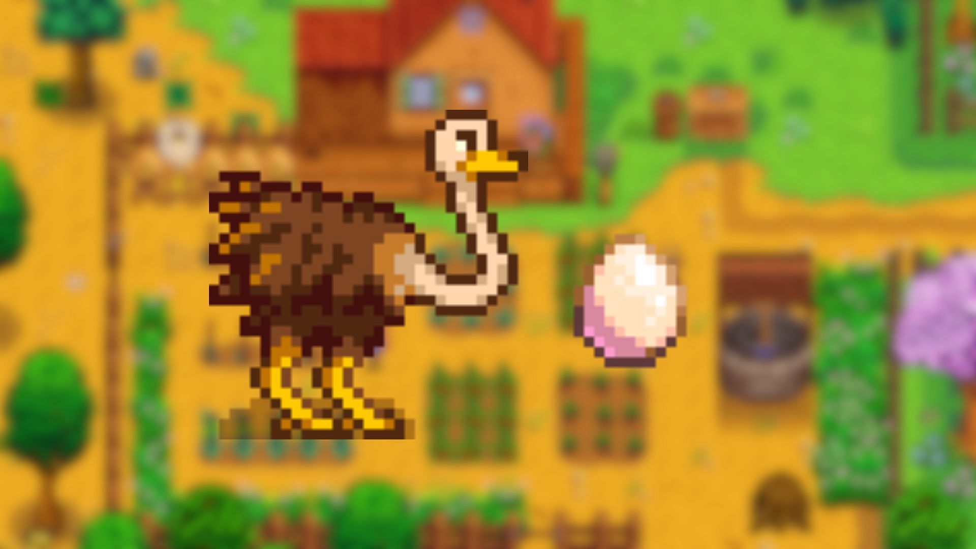 Ostrich Eggs in Stardew Valley are highly profitable (Image via ConcernedApe)