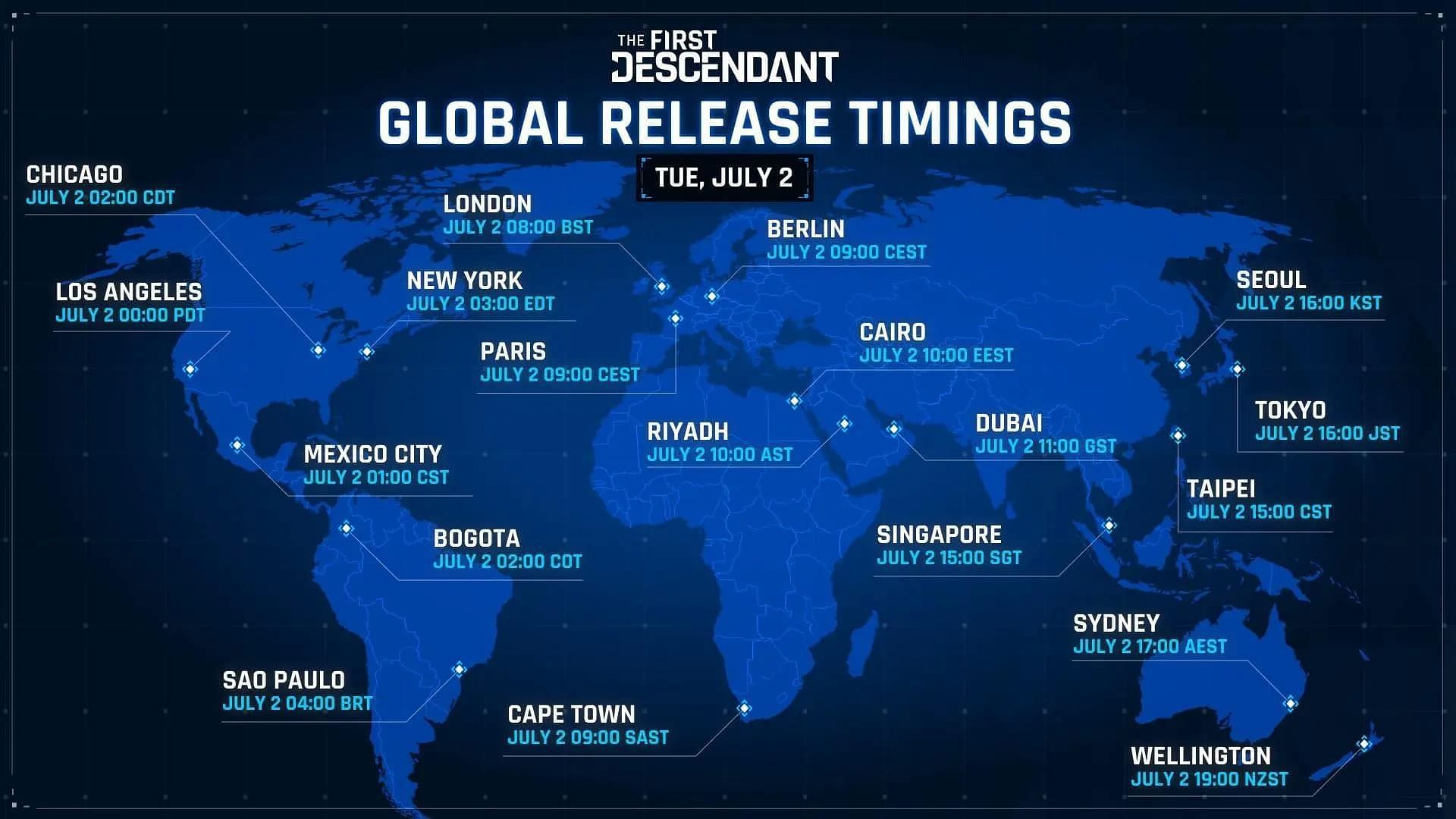 The First Descendant is inbound for a midnight release in the US (Image via Nexon Games)