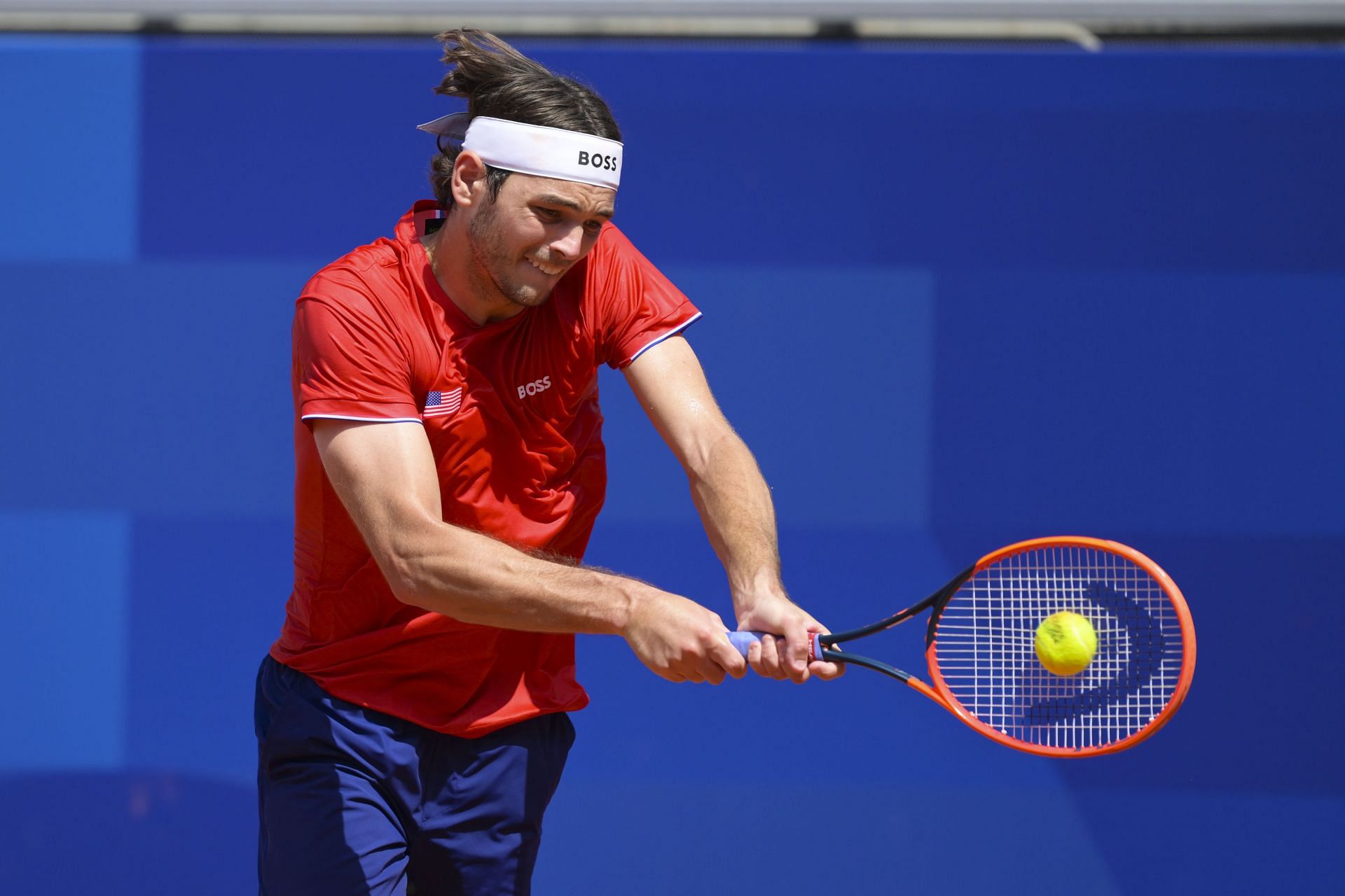 Taylor Fritz at the Paris Olympics 2024. (Photo: Getty)