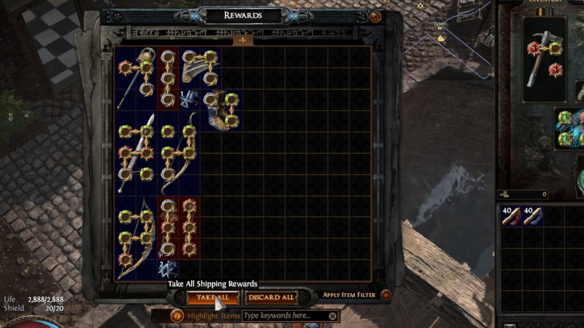 There are new methods for obtaining uniques and 6-links in POE 3.25 (Image via Grinding Gear Games || Behind Eyes Gaming/YouTube)