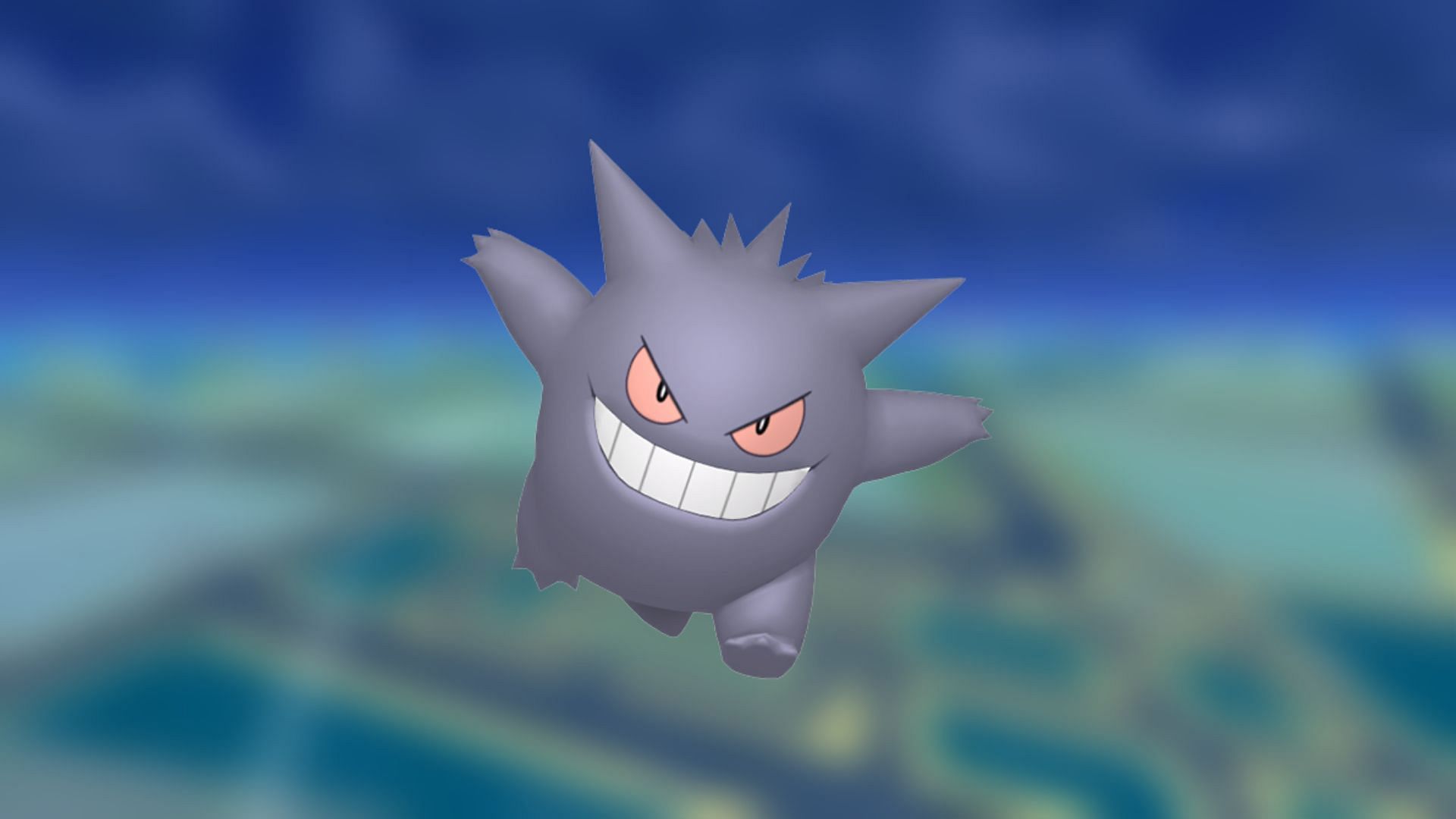 Despite being arguably the most popular Ghost-type, Gengar has one of the worst shiny forms (Image via The Pokemon Company)