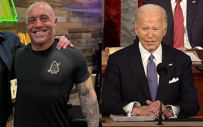 Joe Rogan talks authenticity of Joe Biden's State-of-the-Union address amid allegations of pre-recorded speech