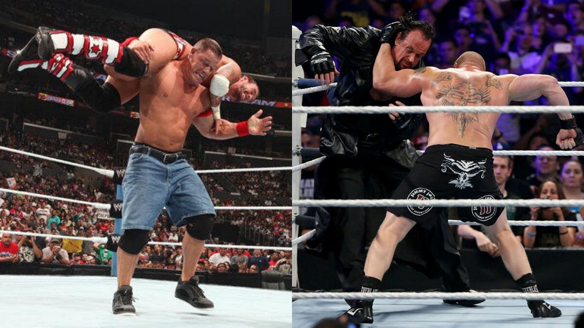 WWE SummerSlam में रेसलर्स ने विवादित तरीके से मैच जीता है (Photos: WWE.com)