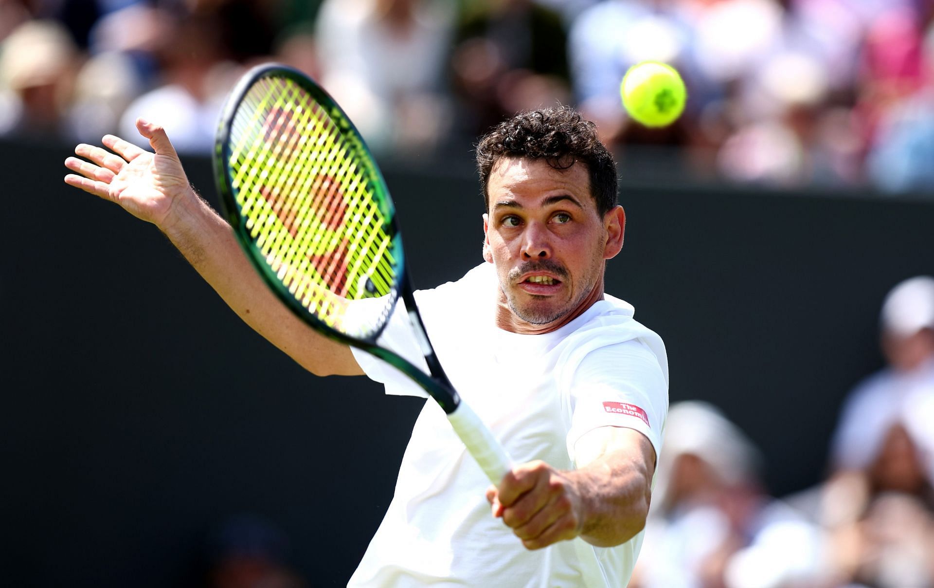 Alex Bolt at Wimbledon 2024. (Photo: Getty)