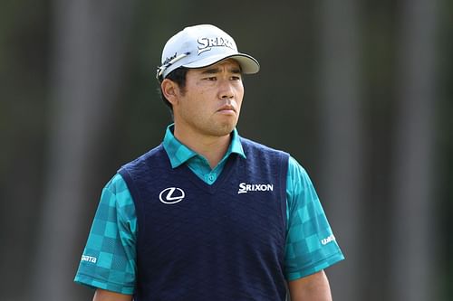 Hideki Matsuyama during the Genesis Scottish Open - Day Two (Image via Getty)