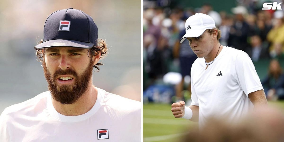 Reilly Opelka vs Alex Michelsen is one of the semifinals at the Hall of Fame Open (Source: Getty)