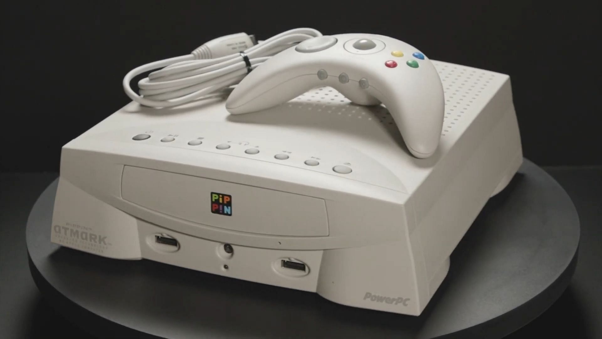 The Apple Pippin was one of Apple&#039;s first game consoles (Image via YouTube/Adafruit Industries)