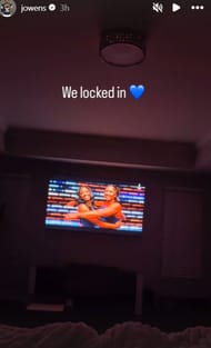 Simone Biles' husband Jonathan Owens Instagram stories (Source: Jonathan Owens Instagram stories)