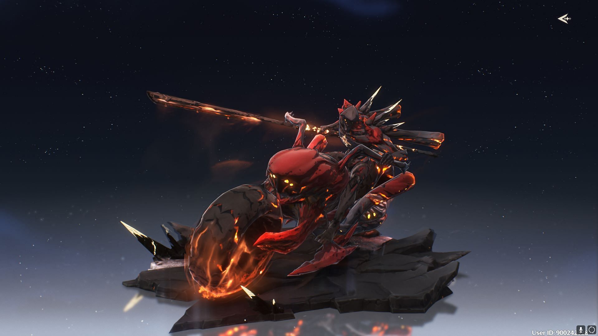 Inferno Rider is a 4-cost Molten Rift Echo (Image via Kuro Games)