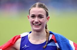 17-year-old Phoebe Gill signs a Pro deal with PUMA after winning Team GB Trials and Qualifying for the Paris Olympics in the 800m