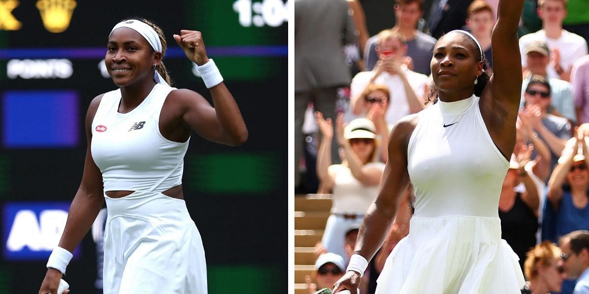 Coco Gauff (L) and Serena Williams (R): (Source - Getty Image)