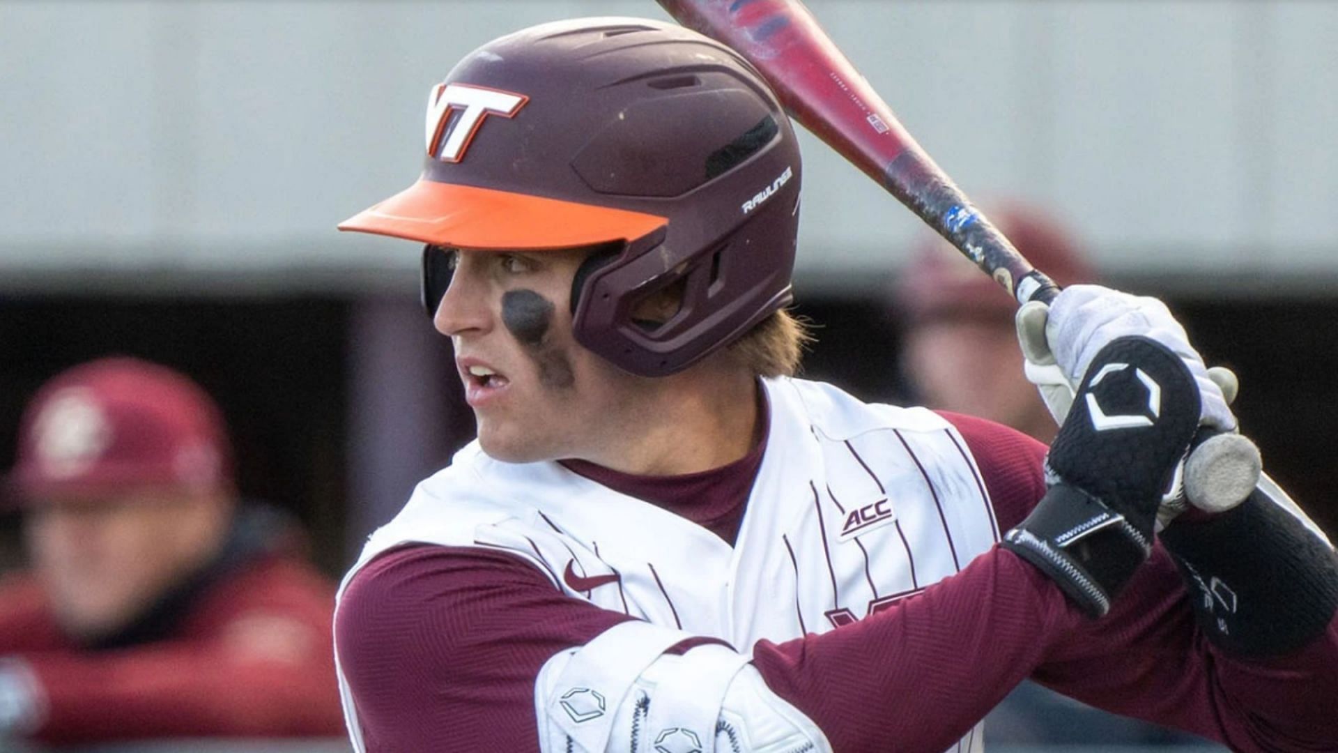 Carson DeMartini smacked a career-high 21 home runs for Virginia Tech this past season. (Image Source: https://hokiesports.com/sports/baseball/roster/season/2024/player/carson-demartini)