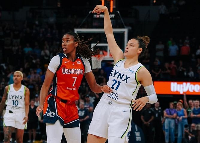 Washington Mystics vs Minnesota Lynx Player Stats and Box Scores for July 6