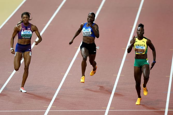 Can Gabby Thomas defeat Shericka Jackson for the first time in 200m at Paris Olympics?