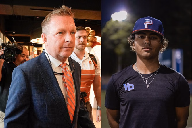 Jim Schlossnagle adds another feather to his cap as top ranked star Kayson Cunningham commits to Texas