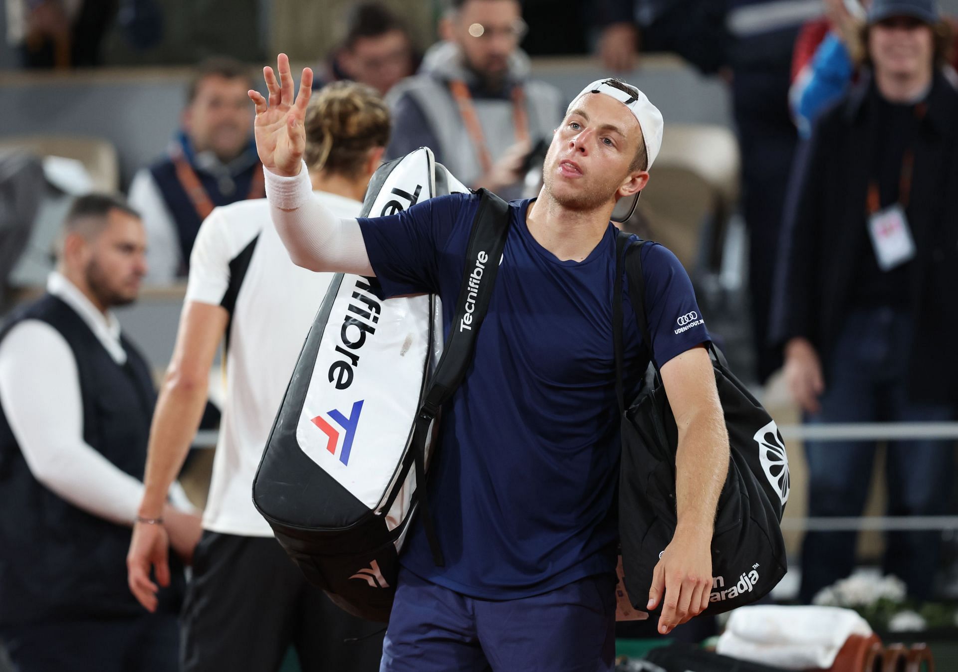 Tallon Griekspoor at the French Open 2024. (Photo: Getty)