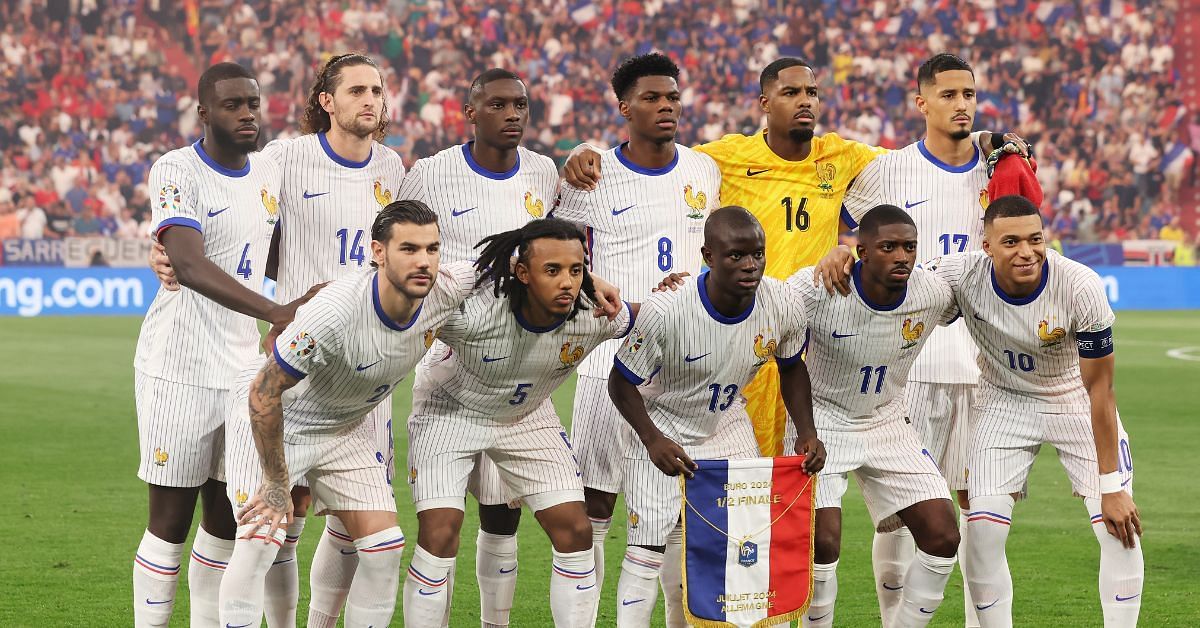 The France UEFA Euro 2024 team 