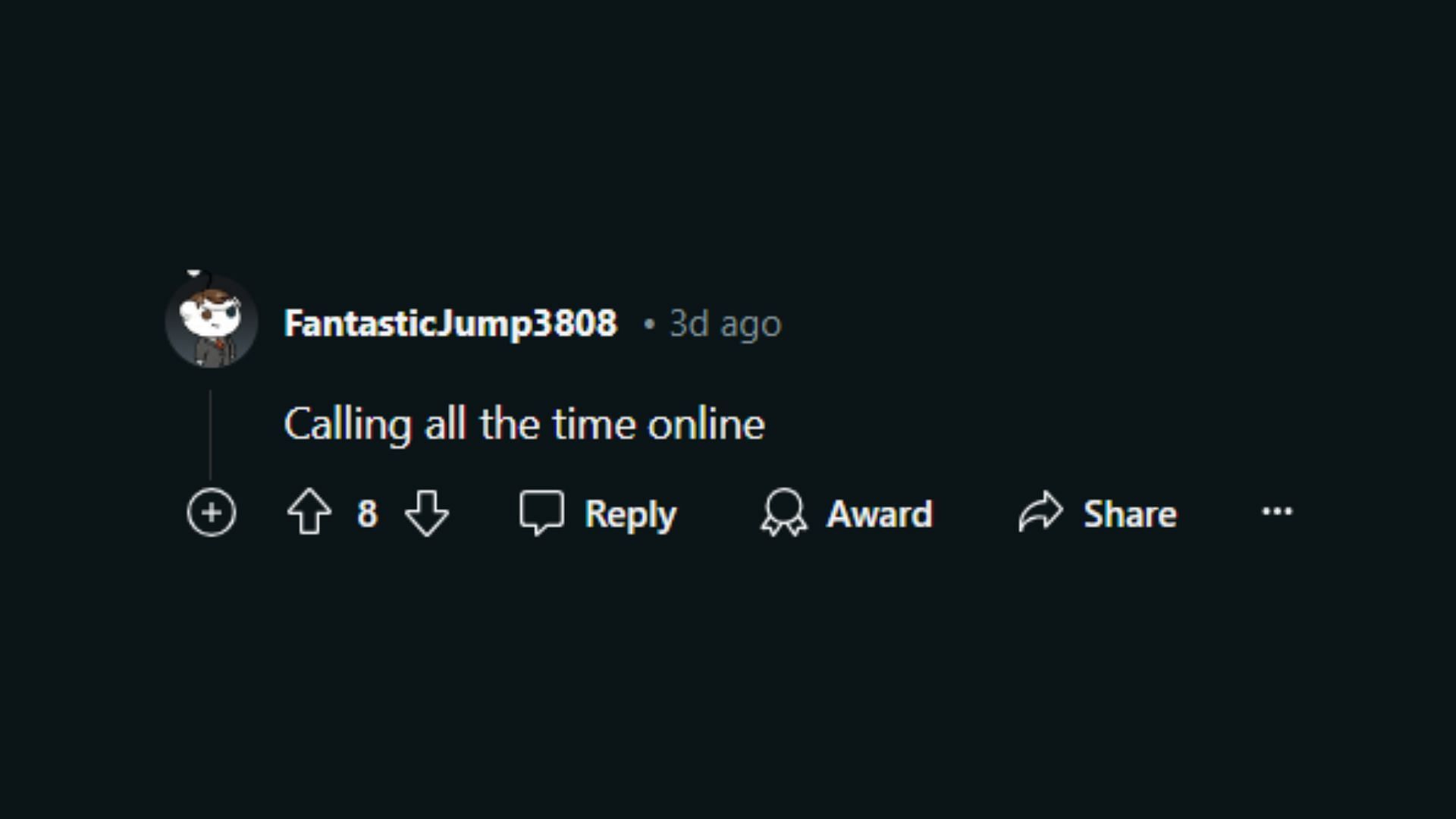 u/FantasticJump3808&#039;s comment on the thread (Image via Reddit)