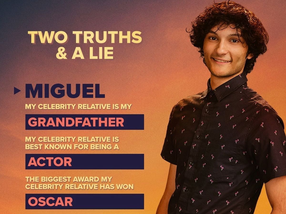 Miguel from Claim to Fame season 3 (Image via Instagram/@claimtofameabc)