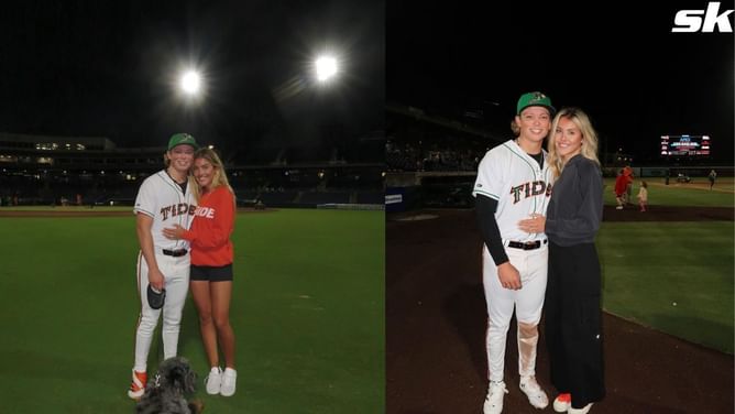 PHOTO: Jackson Holliday's wife Chloe shares a glimpse from Tides-Bulls minor league run-fest game