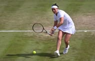 Ons Jabeur at the 2024 Wimbledon. (Photo: Getty)