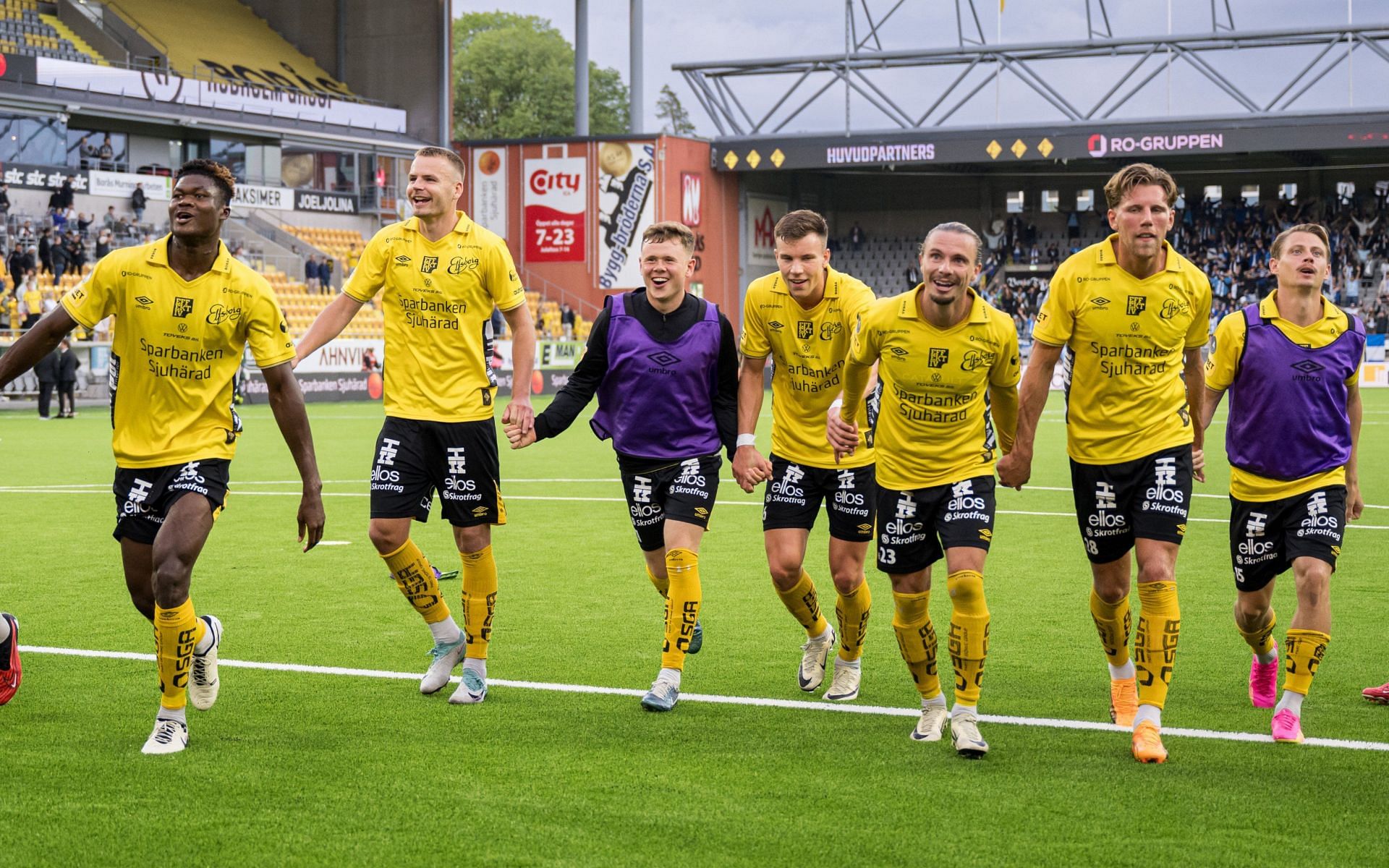 Elfsborg face Pafos on Thursday. Credit: @IFElfsborg1904 Twitter 