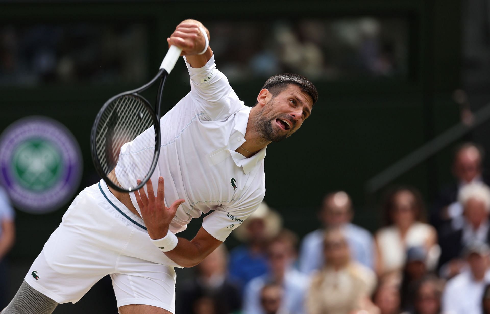 Novak Djokovic at The Championships - Wimbledon 2024. (Source: GETTY)