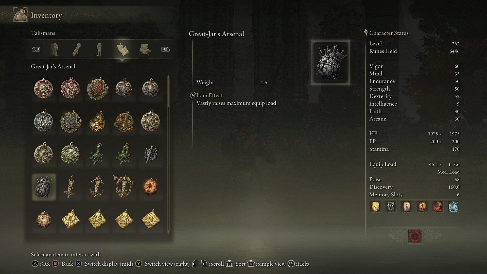 The Great Jar&#039;s Arsenal (Image via FromSoftware)