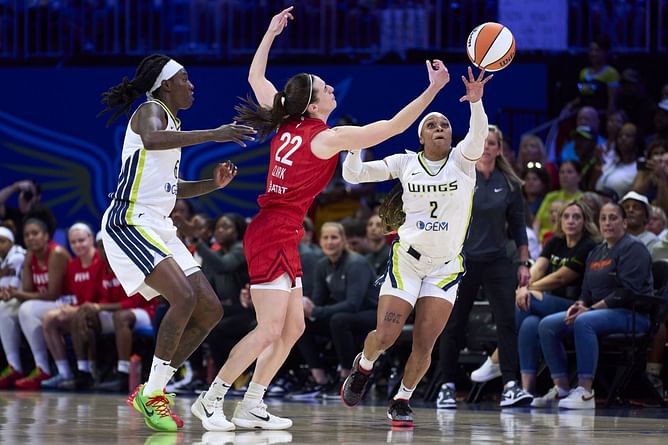 "The second coming of Michael Jordan": Caitlin Clark leaves fans astounded with brilliant behind-the-back move during Fever-Wings Matchup