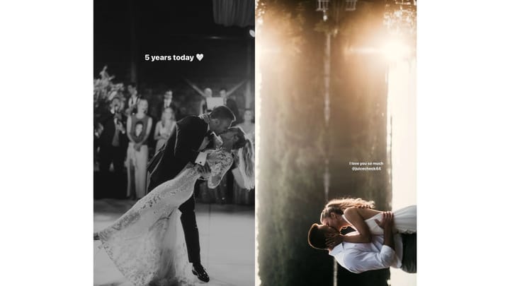 Kyle Juszczyk's wife Kristin pokes fun at 49ers star's new look as FB