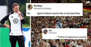 “Very bad idea”, “What is Nagelsmann cooking” - Fans baffled as Germany don't name 21-year-old in line-up to face Spain in Euro 2024 quarter-final