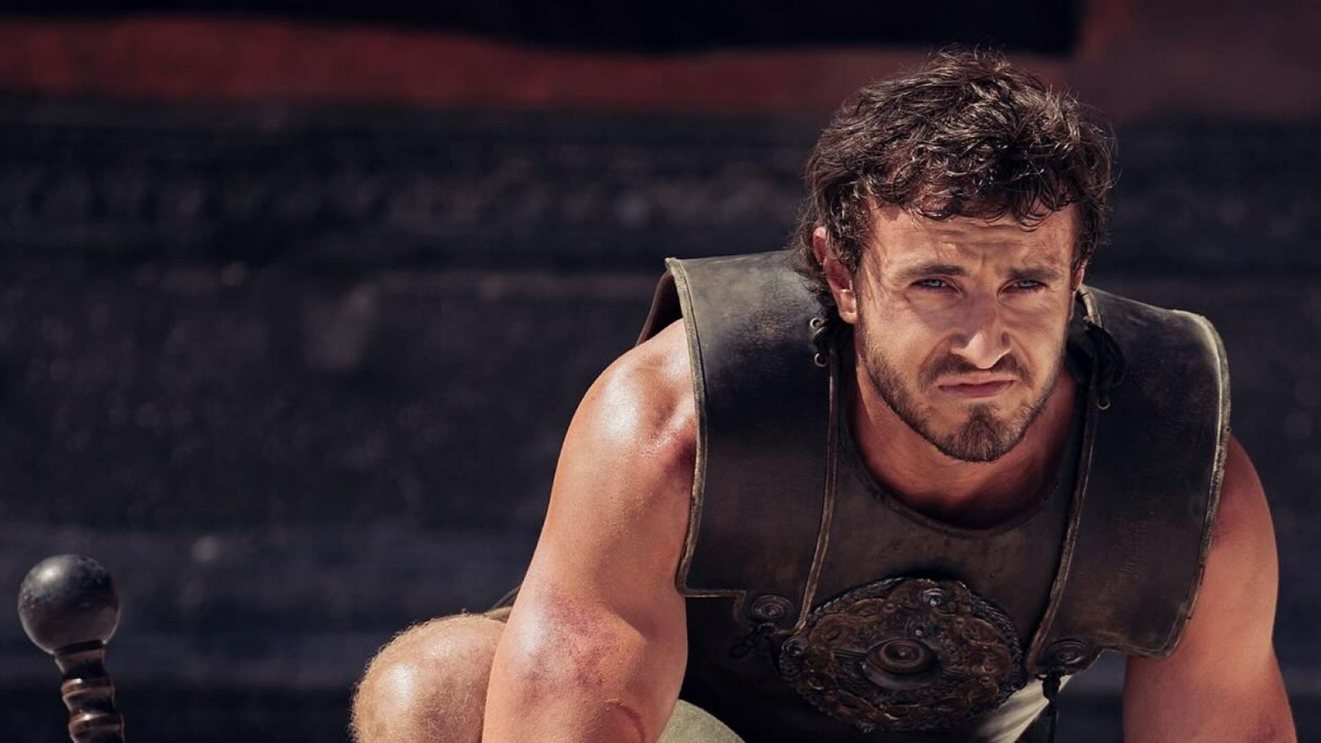 A first look at Paul Mescal in Gladiator 2 (image via Instagram/@vanityfair)