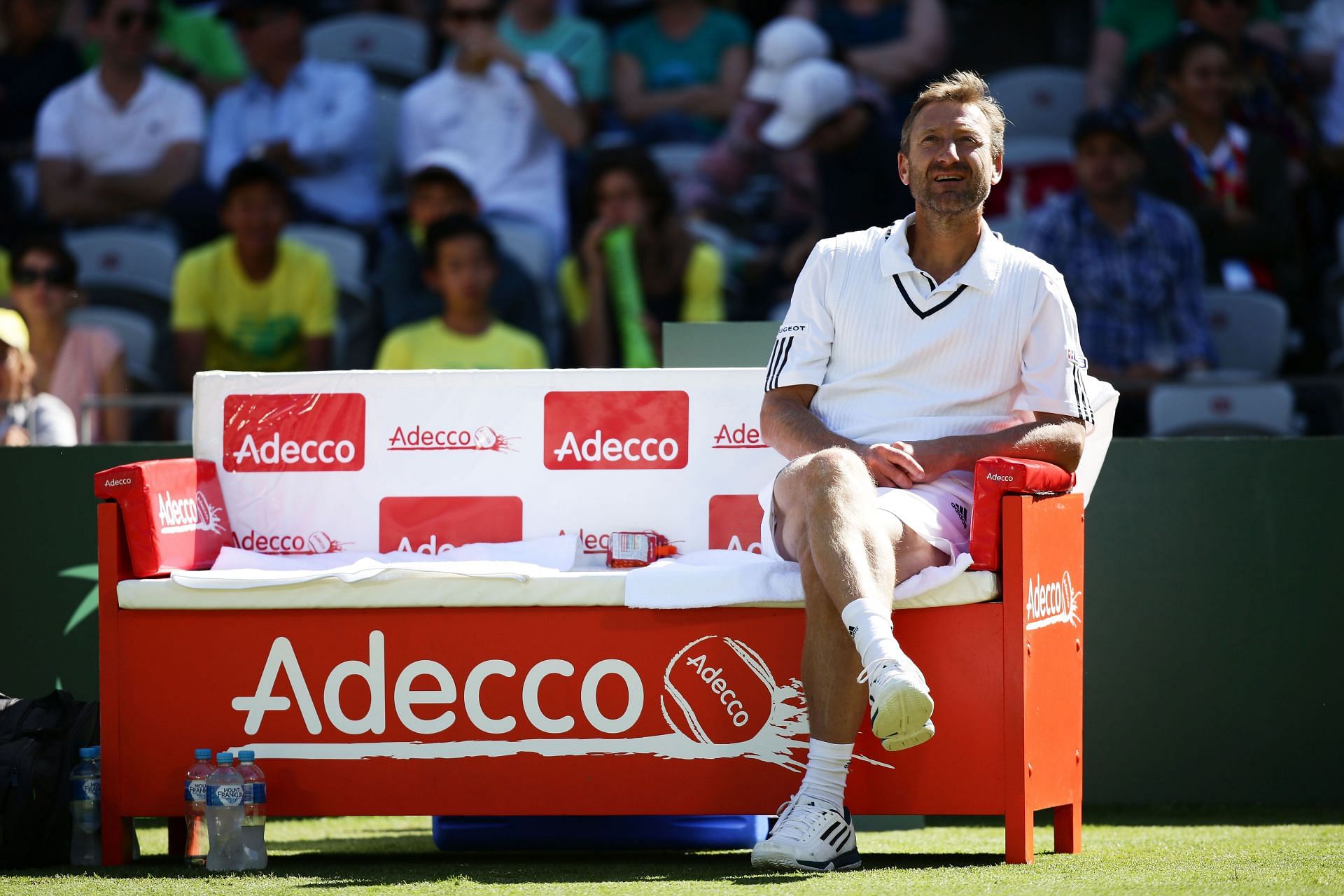 Miloslav Mecir, captain of Slovakia&#039;s Davis Cup team, 2016 (Getty Images)