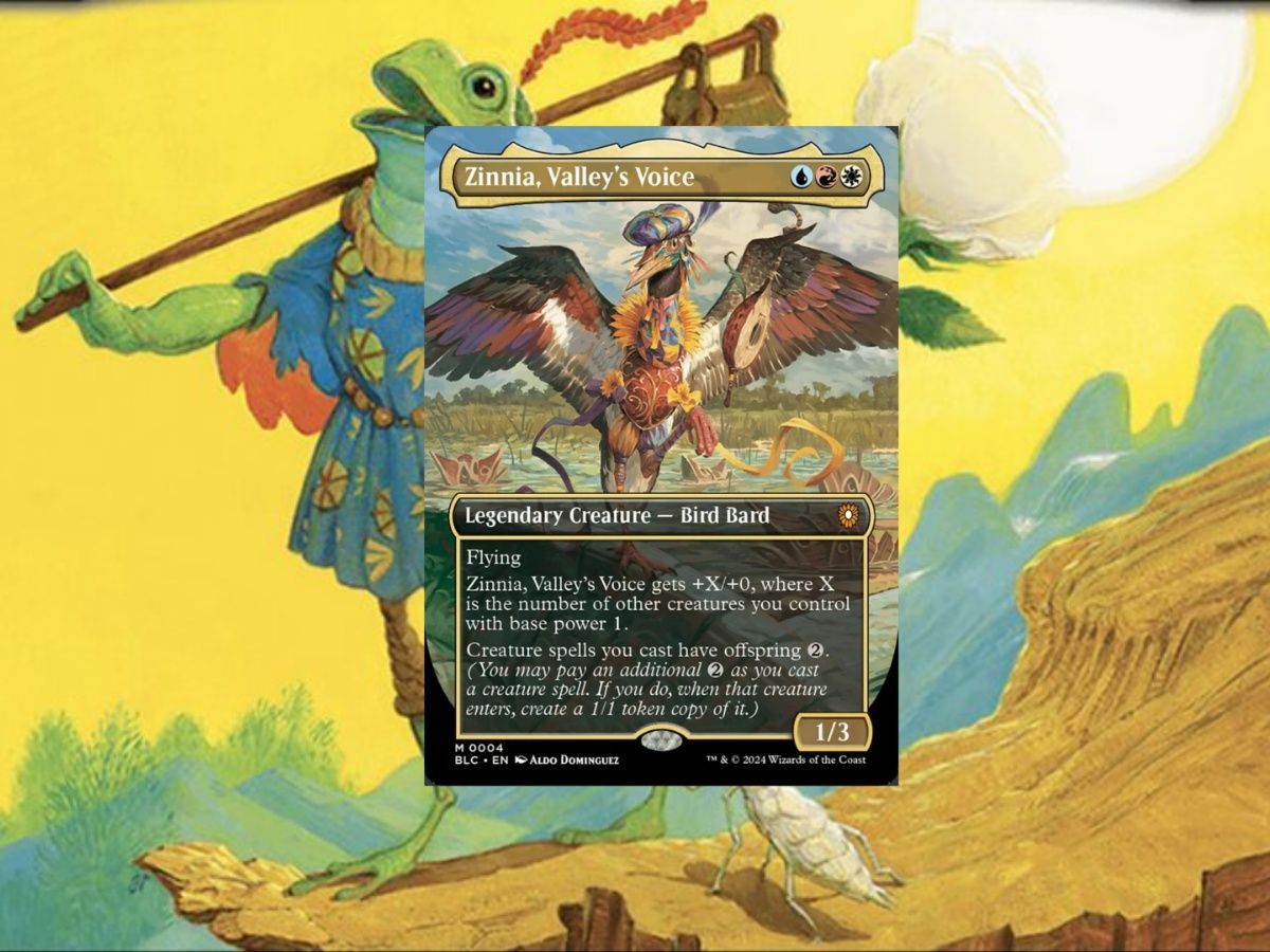 Zinnia is easy to acquire and easier to make into a game-winning card (Image via Wizards of the Coast)