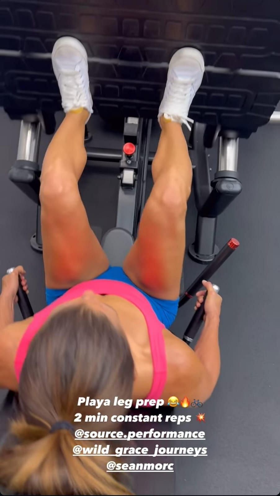 Too lame to film until we made them thirst trap videos”: Danica Patrick  takes fans inside her workout session in recent IG stories