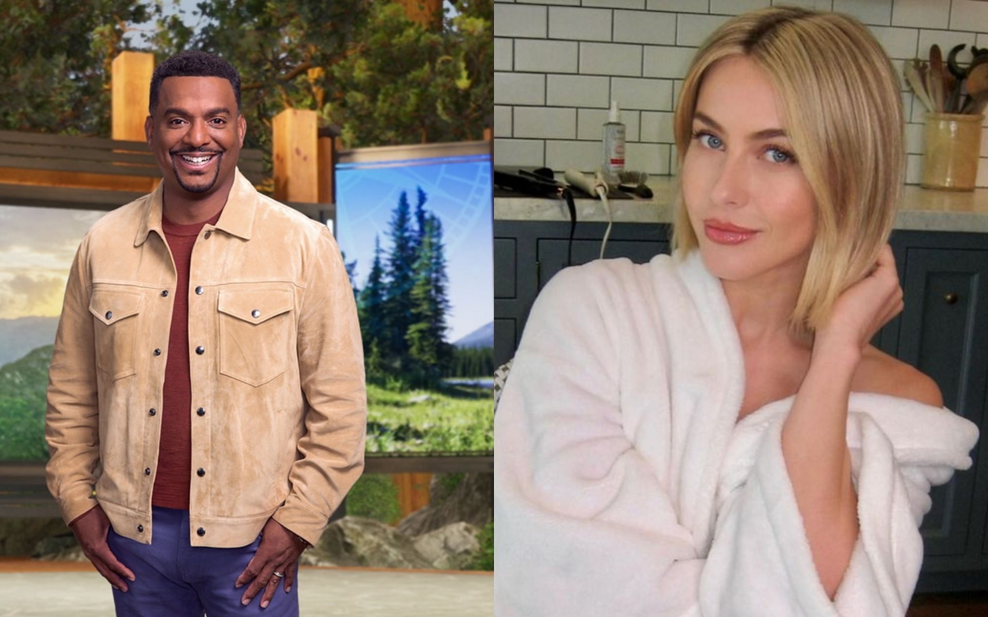 Alfonso Ribeiro and Julianne Hough of Dancing With The Stars