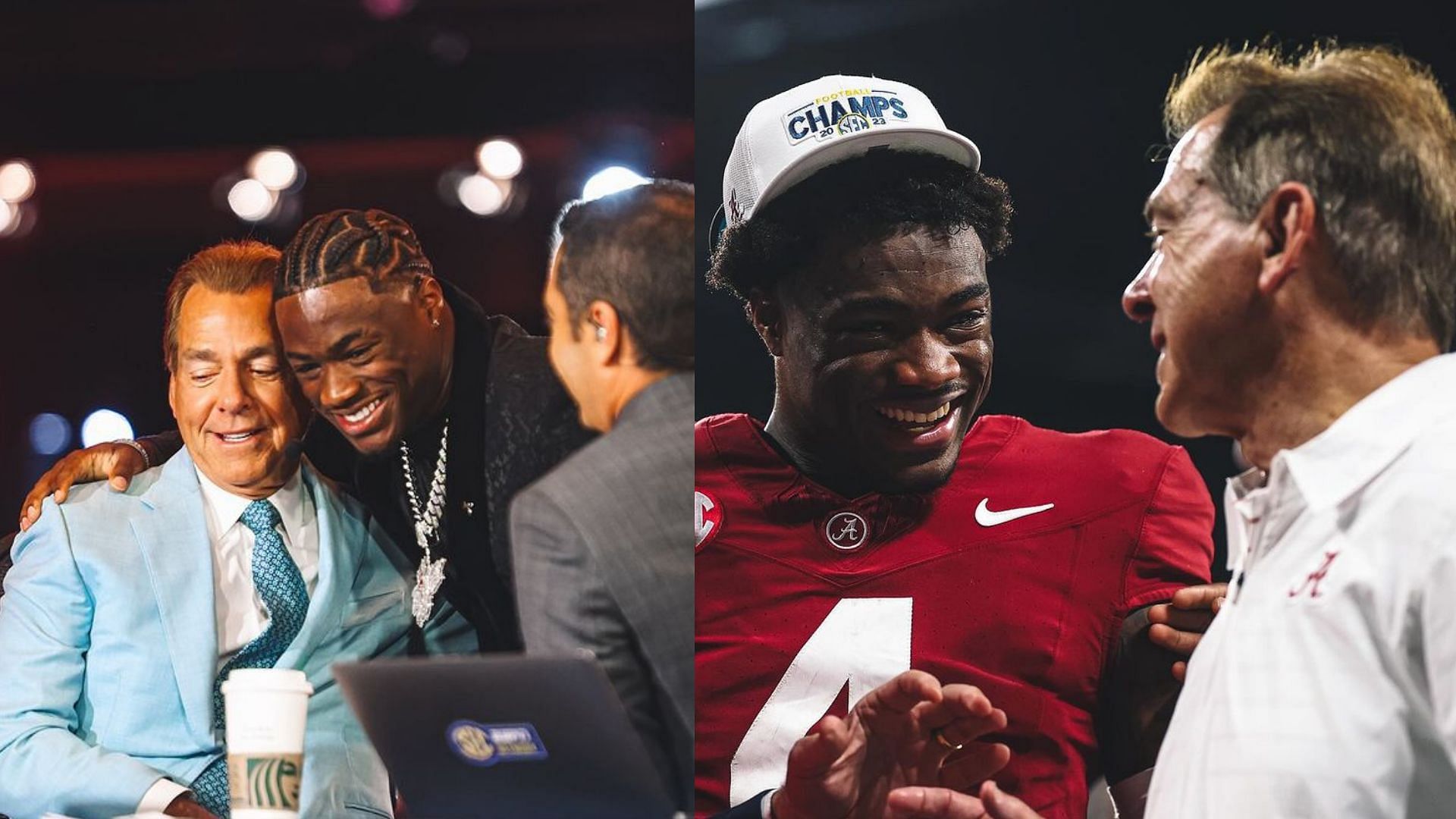 Jalen Milroe on 5-star WR Ryan Williams (Images via @alabamafbl)