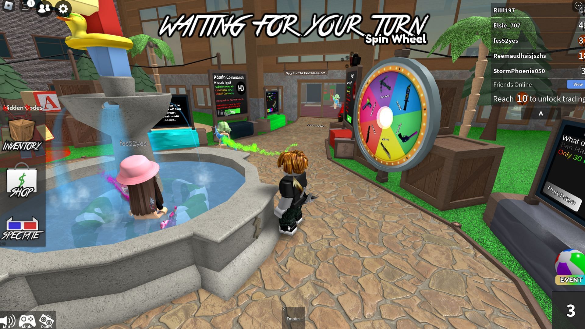 Being patient will allow you to secure victories in the game (Image via Roblox)