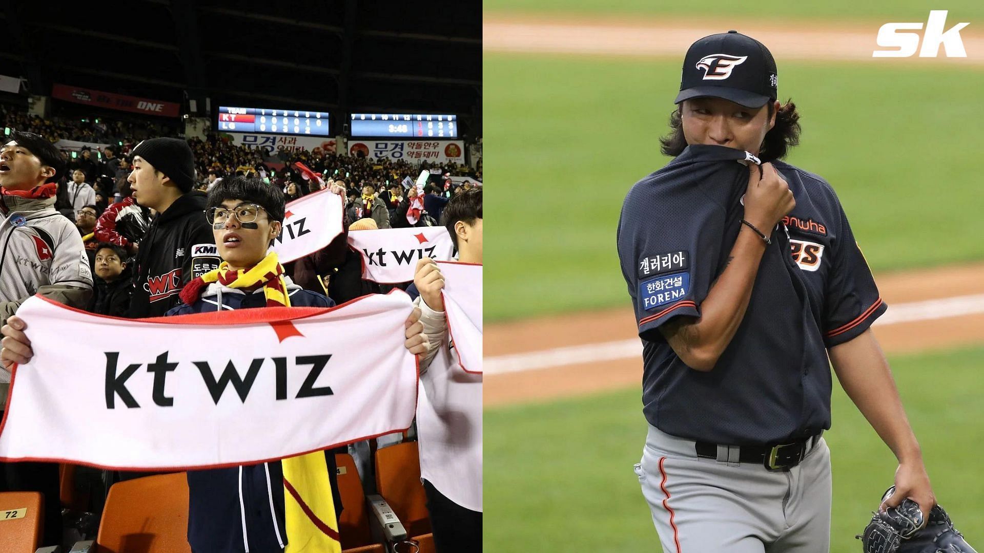 Poor defense led to two unofficial insider-the-park home runs in a KBO matchup (Photo Source: Chung Sung-Jun + Han Myung-Gu/Getty Images)