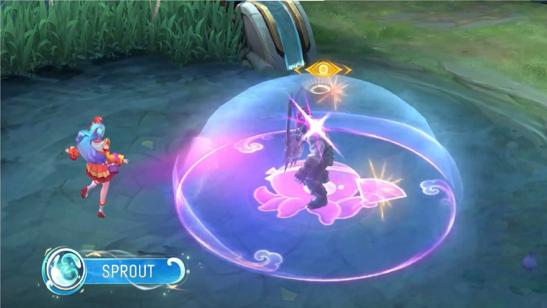 New animation for Floryn&#039;s second skill (Image via Moonton Games)