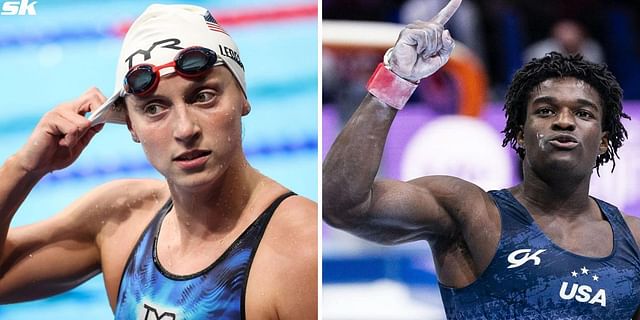 Katie Ledecky (L) and Fred Richard (R) PHOTO: Both from Getty Images