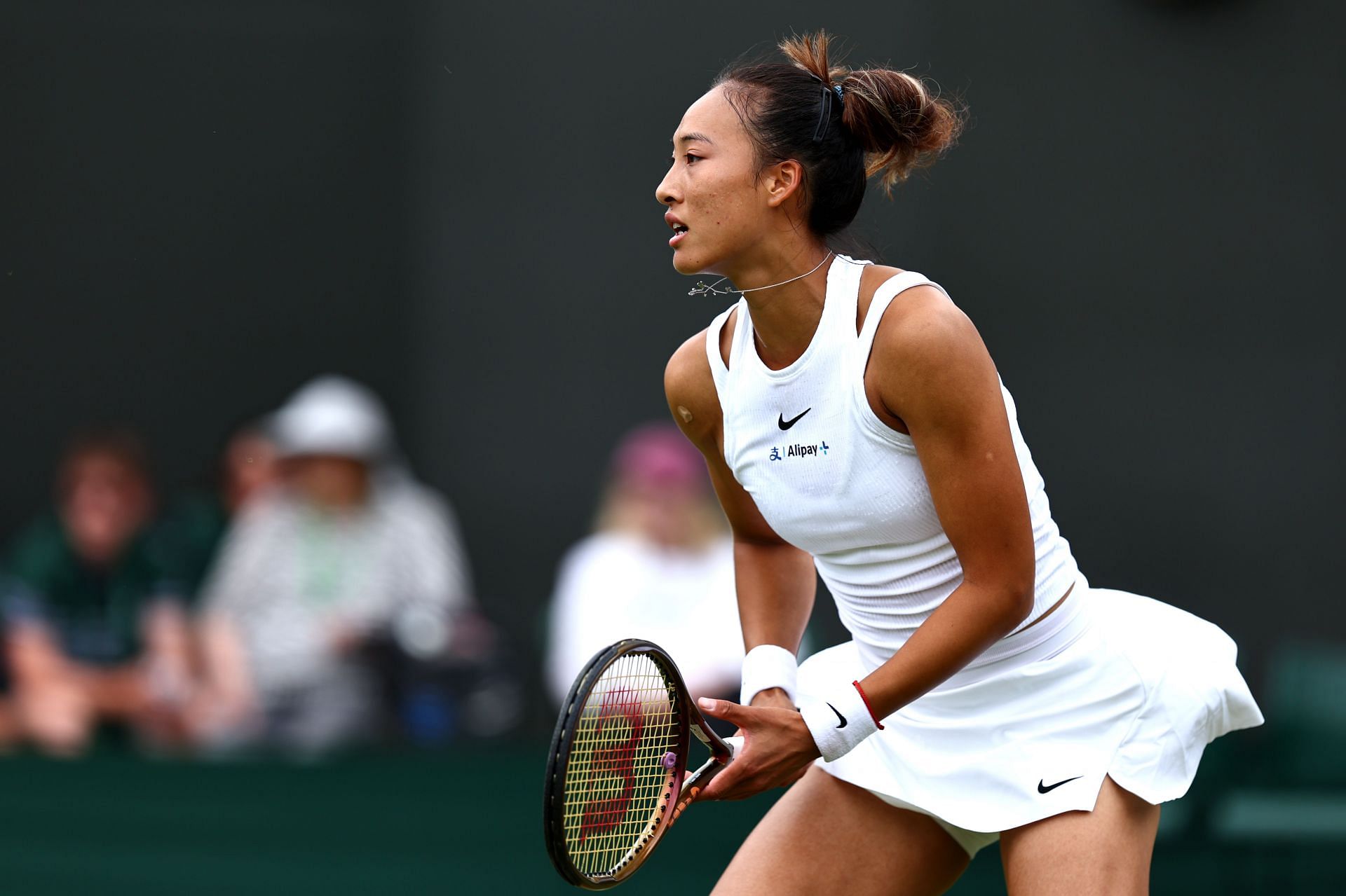 Qinwen Zheng at the 2024 Wimbledon Championships