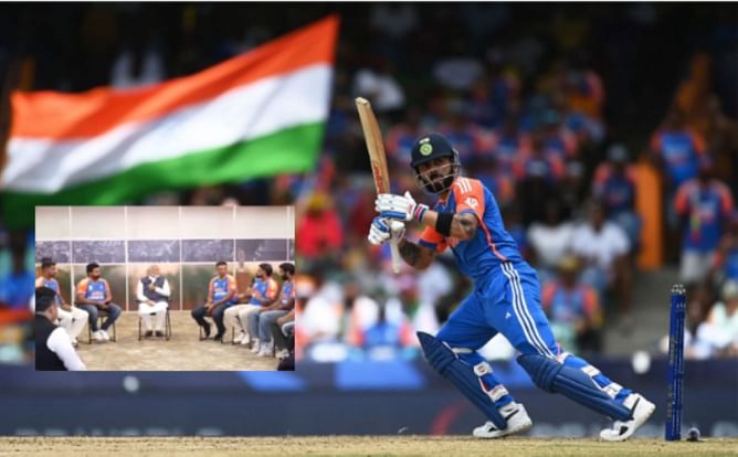 "Told Rahul Dravid at one point that I was not able to do justice to myself"- Virat Kohli's response to PM Narendra Modi's query on poor T20 WC form