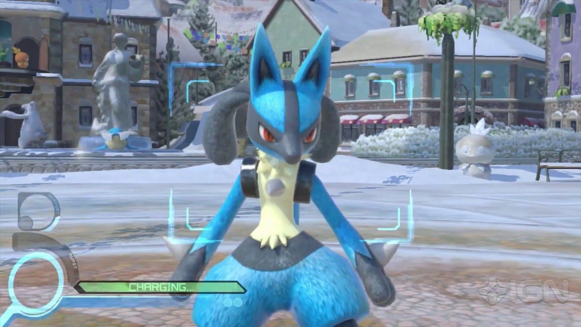 Lucario in the main series (Image via TPC)