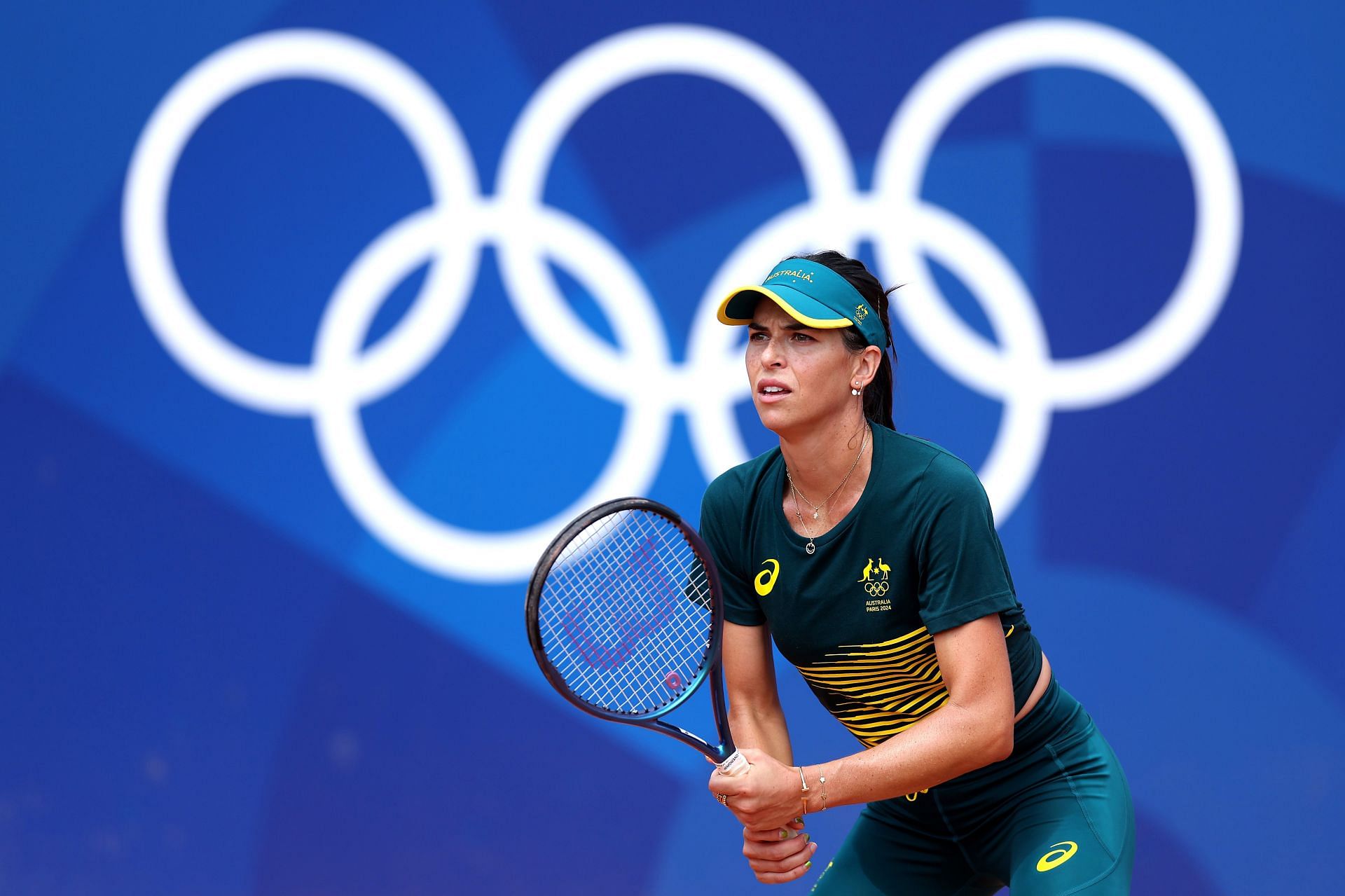 Ajla Tomljanovic at the Paris Olympics 2024. (Photo: Getty)