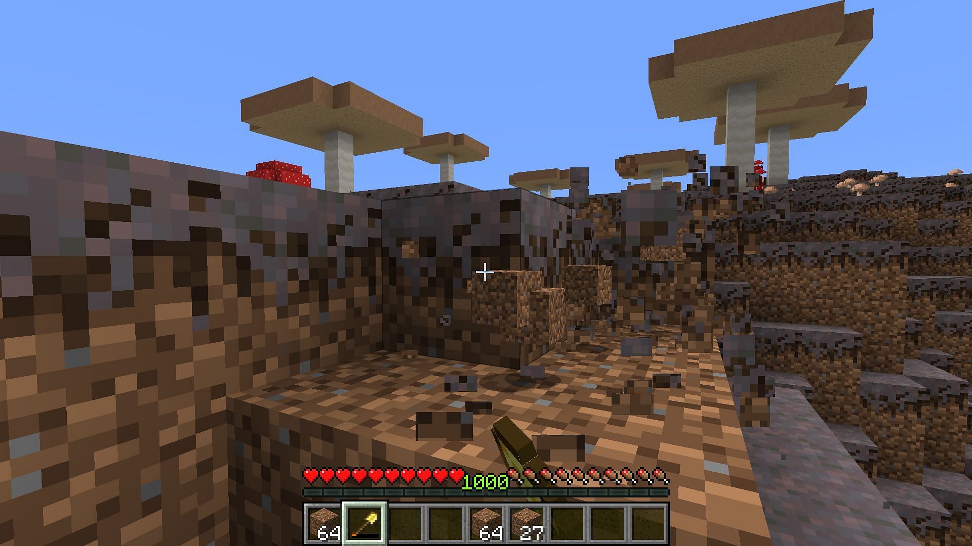 Thankfully, damaged tools aren&#039;t hard to get (Image via Mojang)