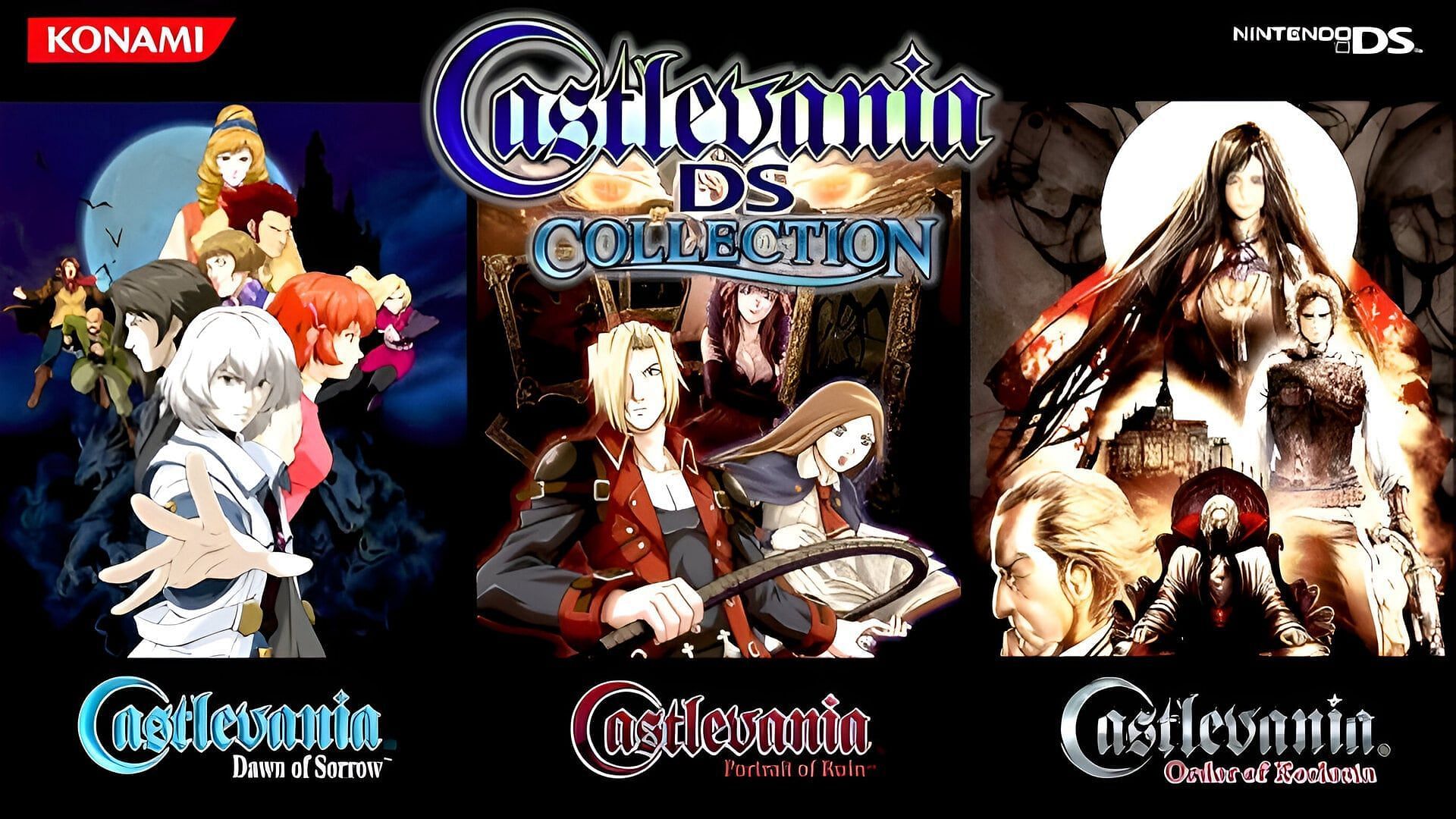 The Castlevania DS series has lots of fans who would enjoy the remaster of this series (Image via Konami || YouTube-DavSound)