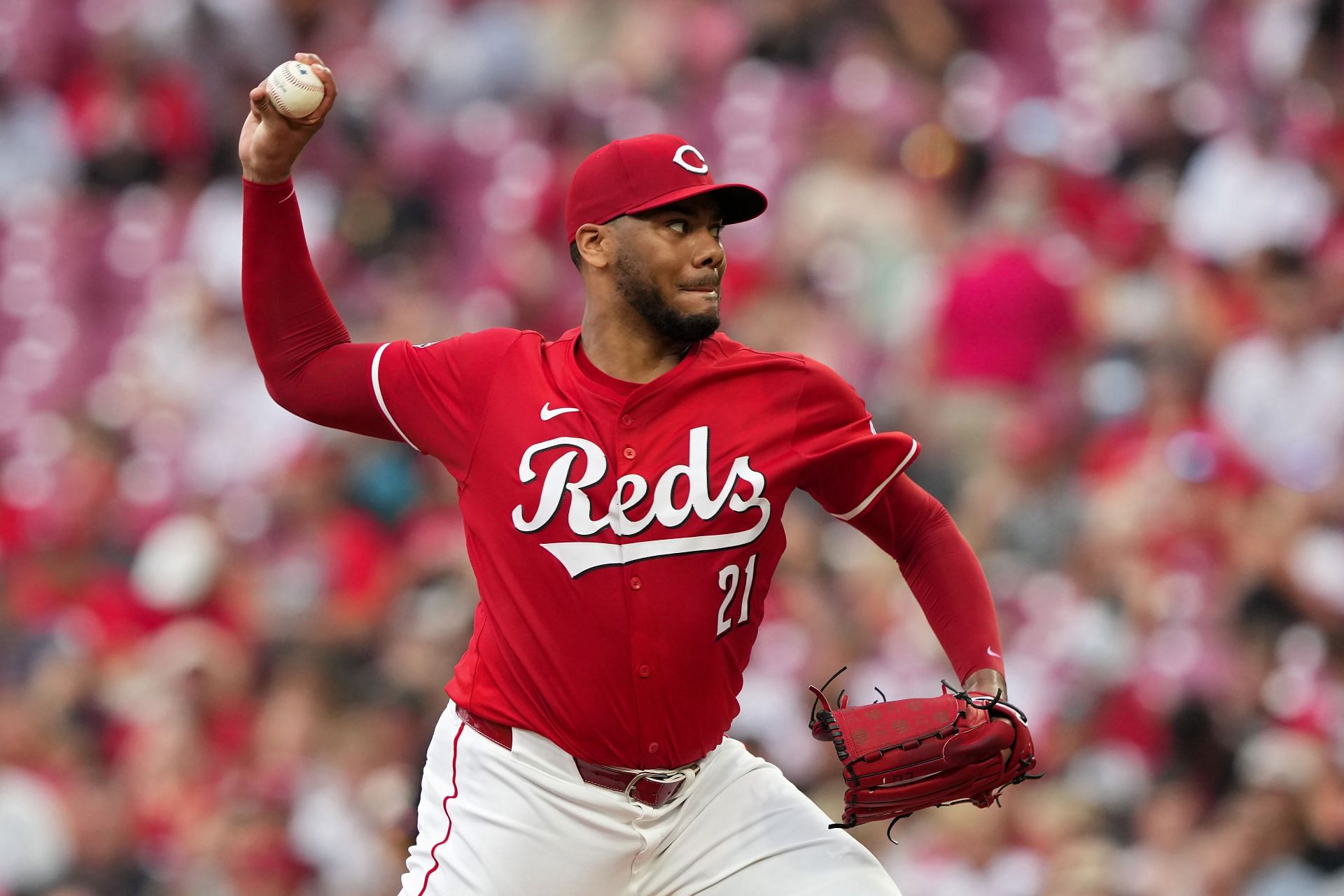 Can Hunter Greene get two strikeouts? (Getty)