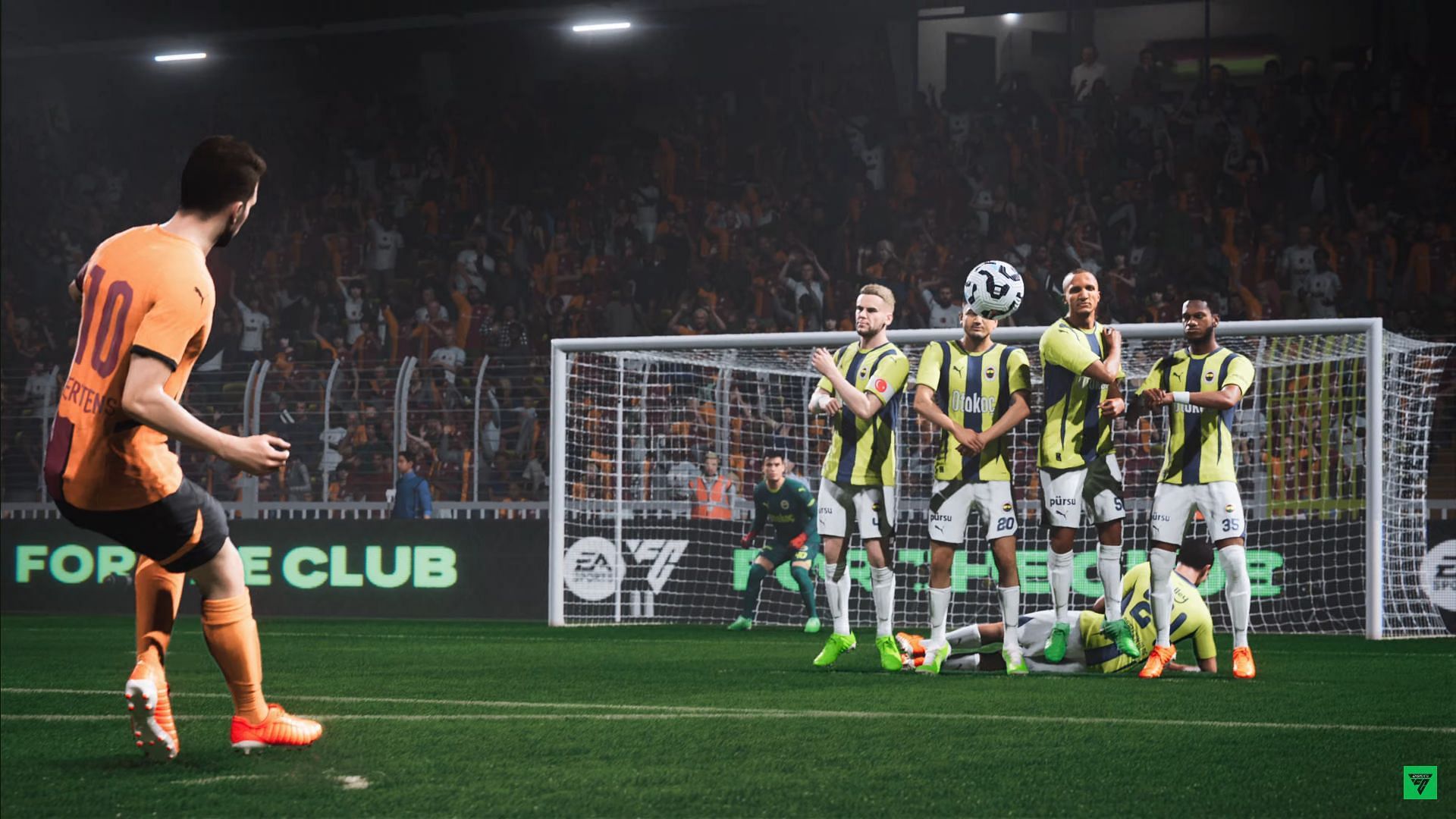 Shoot, tackle, and save when EA FC 25 finally arrives (Image via EA)